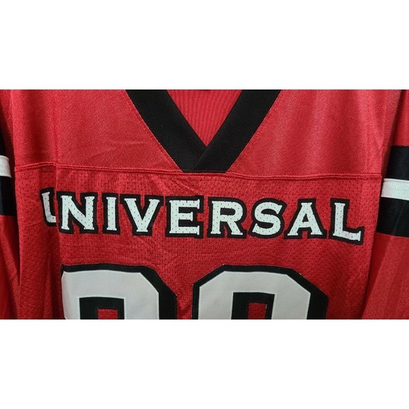 Universal Studios Hollywood Official Merchandise Mens Red #32 Jersey Sz M RARE - Picture 2 of 10
